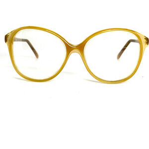 MODISSA Lisa 54-18 001 Gold Brown Oval Frame Eyeglasses H15328